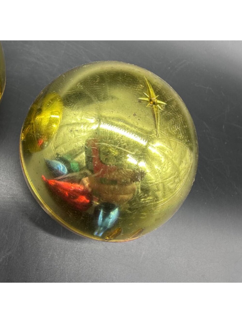 Vintage Jewel Brite Christmas Ornaments Dioramas Set Of 5 Mid Century Plastic - Picture 11 of 14